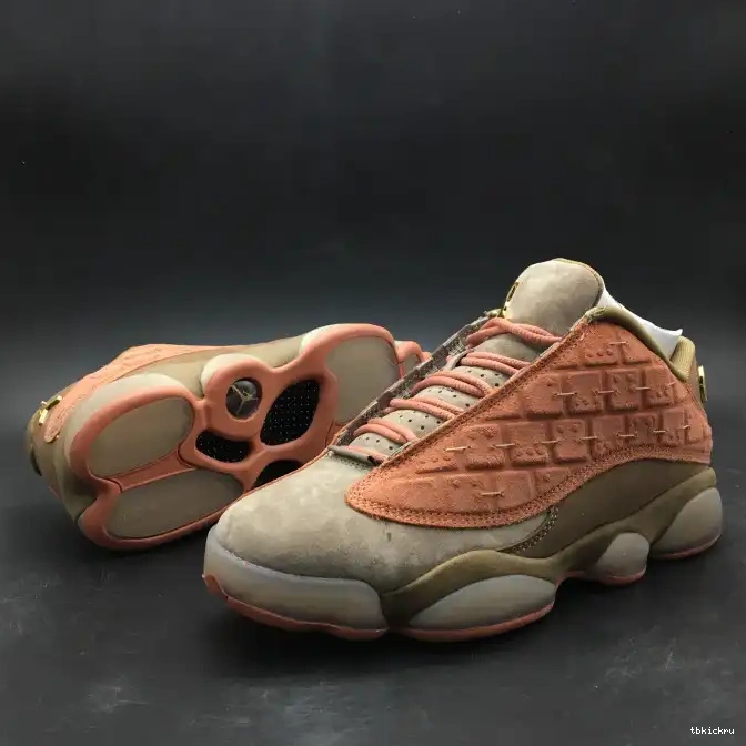 Cheap TBK Blush AT3102-200 13 Sepia CLOT Stone Canteen-Terra Air x Jordan Low 0621